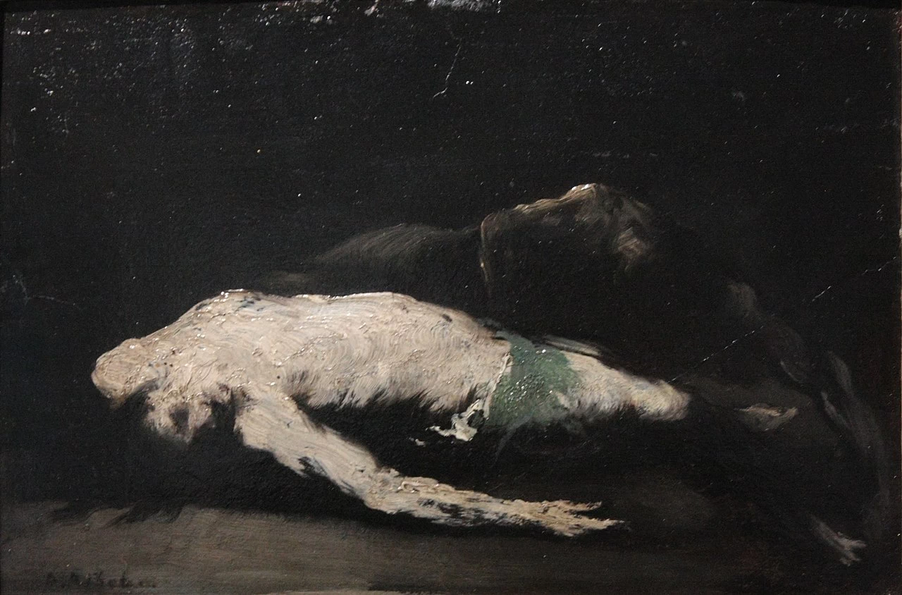Augustin Théodule Ribot - Lo studio preparatorio del Buon Samaritano, Musée des beaux, arts de Pau